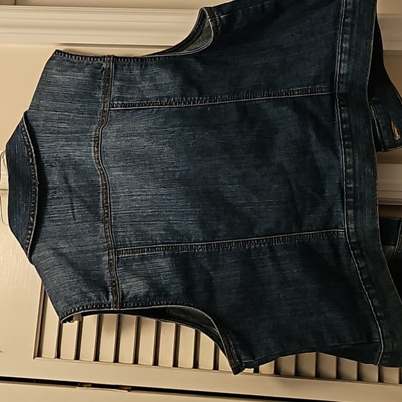 Medium dark denim vest - Picture 4 of 5